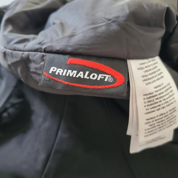 Mountain Hardwear Jacket Womens Medium Black PrimaLoft Insulated Full Zip Trail - Picture 7 of 9